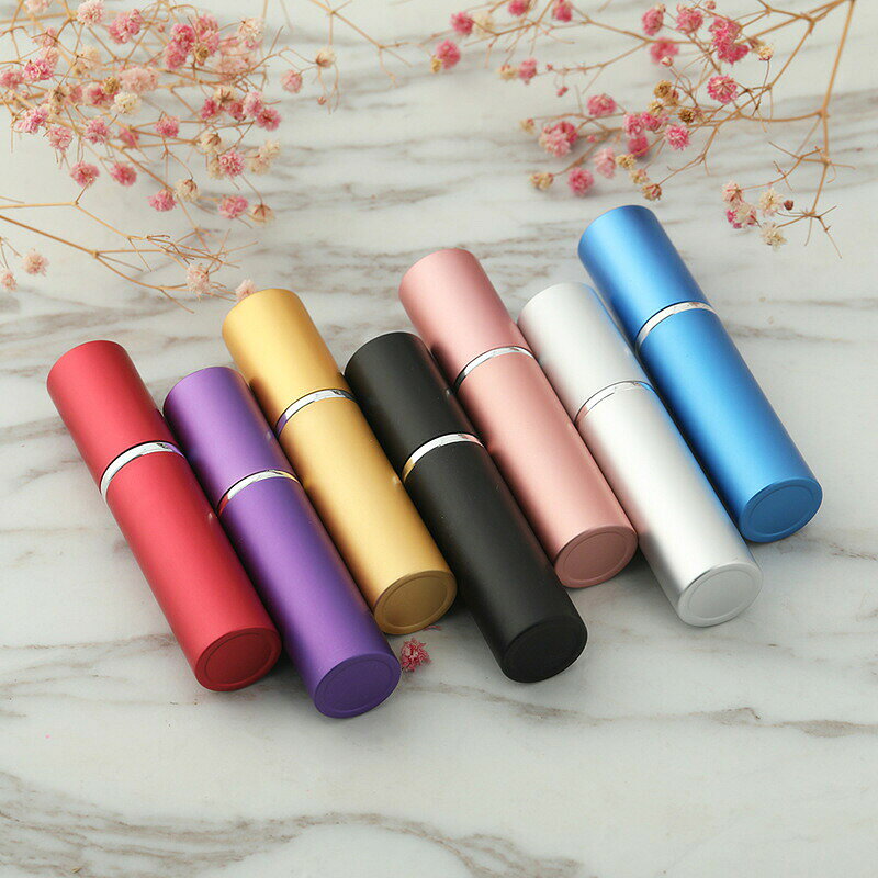 アトマイザー 5ml 香水 詰め替え容器 スプレーボトル 小分け 持ち運び 携帯用 ミニボトル ポータブル 化粧水 旅行 トラベル アロマ フレグランス コロン プッシュ式 メタリック マット つや消し シンプル 上品 おしゃれ 便利 コンパクト backyard-1-10401399 BACKYARD FAMILY バッグタウン サンプル画像2