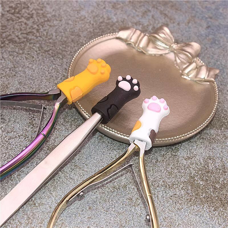 ニッパーキャップ ニッパーカバー シリコンキャップ 単品 爪切り保護カバー ネイル...