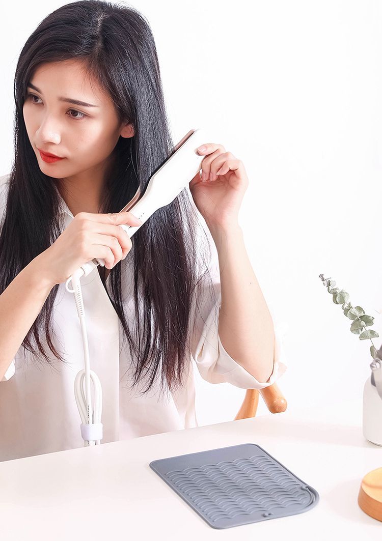 ヘアアイロンマット ヘアアイロンカバー 単品 1枚 収納カバー パッド 置き場 2in1 ...