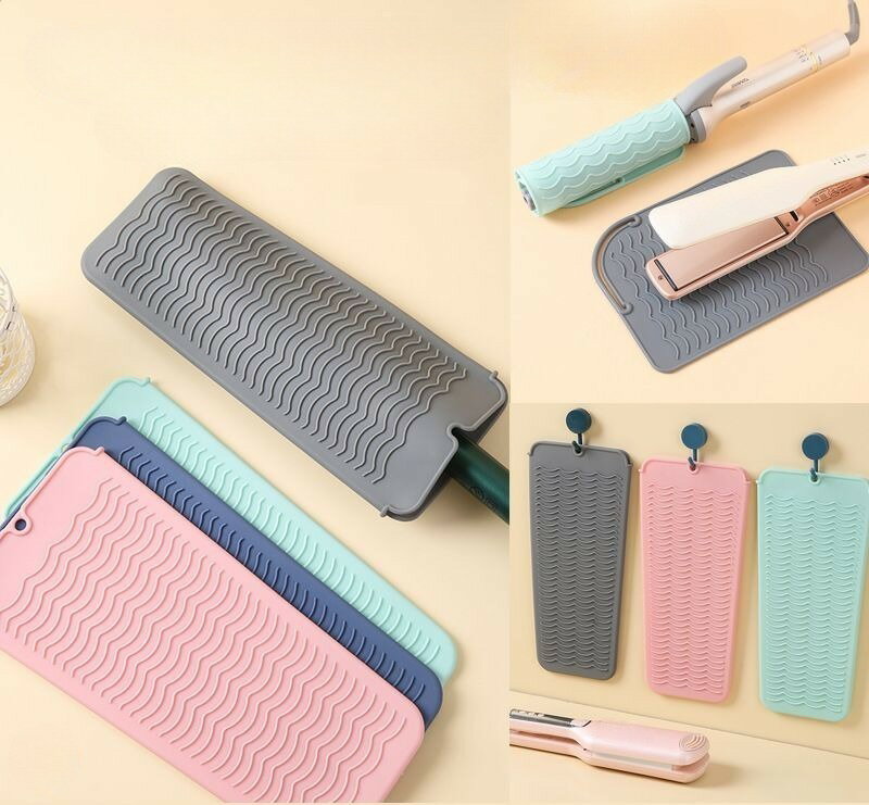 ヘアアイロンマット ヘアアイロンカバー 単品 1枚 収納カバー パッド 置き場 2in1 ...
