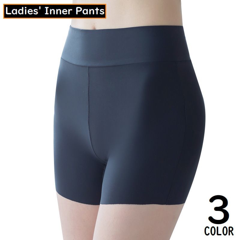 ペチパンツ ペチコート レディース ショート スリム インナー 見せパン タップパンツ ハイウエスト 透け防止 薄手 通気性 無地