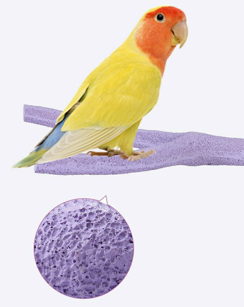 止まり木 爪とぎパーチ 爪とぎ 爪磨き 足場 ペット用品 小鳥 オウム インコ Y型 T...