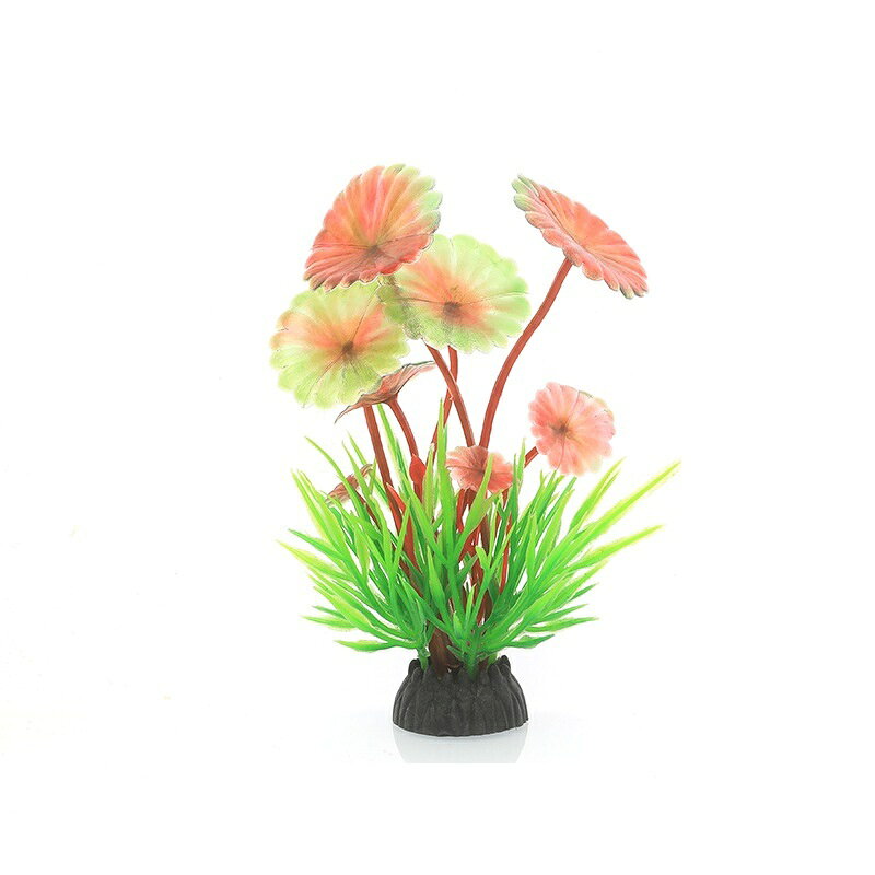 人工水草 水中植物 人工プランツ アクアティックプランツ アクアリウム用品 水槽用...