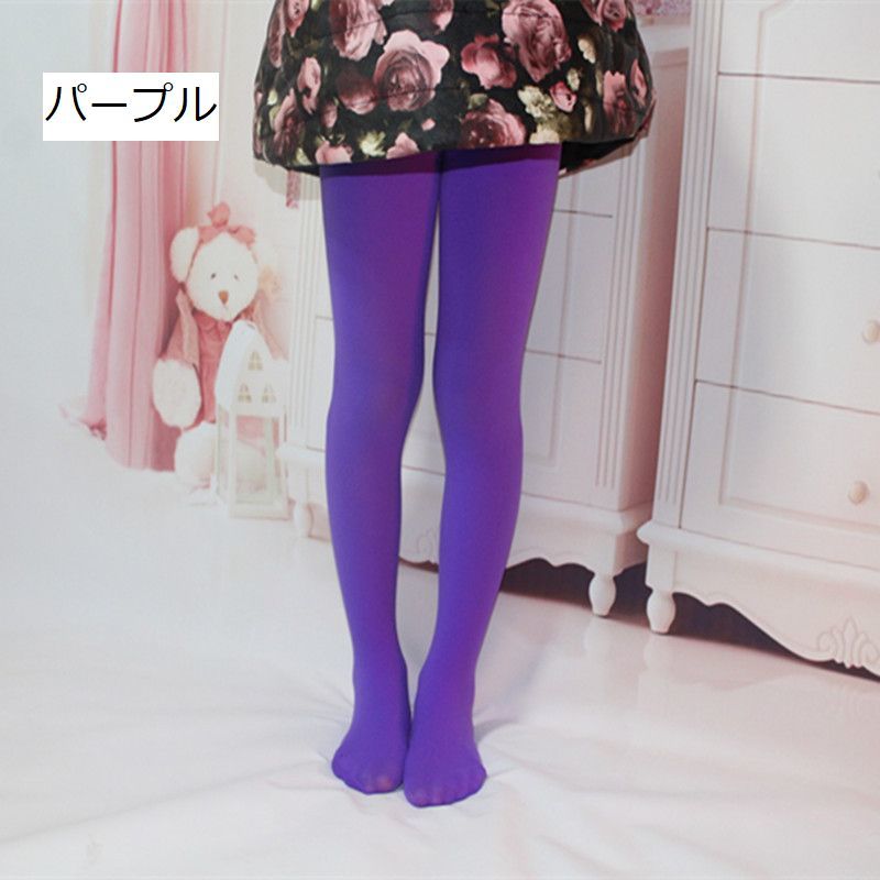 タイツ カラータイツ ストッキング パンスト 子ども用 子供服 女の子 キッズ ベビ...