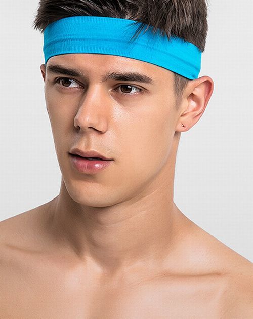 ヘッドバンド ヘアバンド スポーツ トレーニング メンズ レディース 汗止め 吸汗 ...