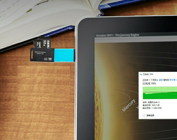 ポータブルカードリーダー MicroSDカード...の紹介画像3
