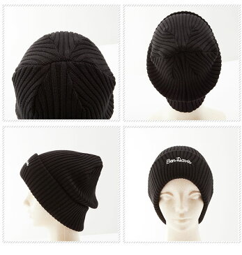 ニット帽 BEN DAVIS ベンデイビス 好評 メンズ レディース ニットキャップ キッズ こども ニット 帽子 キャップ ビーニー beanie 刺繍 ステッチ ブランドロゴ コットン ミックス 暖かい あったか Mix Knit Cap ワッチ ワッチキャップ シンプル おしゃれ ストリート