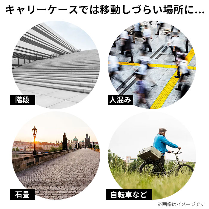 背負い ベルト バンド 好評 背負いバンド 背負いベルト キャリーを背負える 旅行 防災 防災グッズ 備え キャリーバッグ スーツケース リュックサック リュック 旅行バッグ キャリーケース トラベルバッグ 通学 出張 backyard-1-10355447 BACKYARD FAMILY バッグタウン サンプル画像3