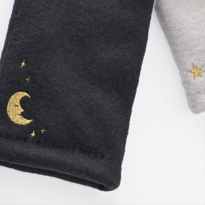 クロダ 手袋 レディース 好評 手ぶくろ グローブ 暖かい かわいい 刺繍 スマートフォン対応 スマホ 指が出る 通勤 通学 ジ backyard-1-10356499 BACKYARD FAMILY バッグタウン サンプル画像2