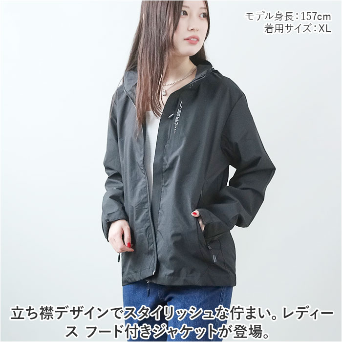 ジャケット フード付き 長袖 好評 コート ウ...の紹介画像2