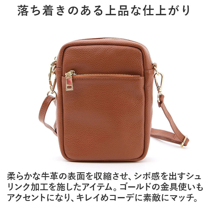 クーコ ショルダーバッグ COOCO 好評 バッグ バック ショルダーバック 本革 牛革 ...