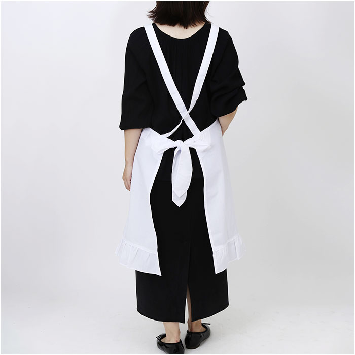 冠婚葬祭 エプロン 好評 前掛け 冠婚葬祭エプロン バッククロス フォーマル サロンエプロン ブロードエプロン レース レディース 女性 大人 シンプル おしゃれ 後ろ結び 無地 フォーマルエプロン 弔事用エプロン 葬儀 お通夜 葬式 セレモニー