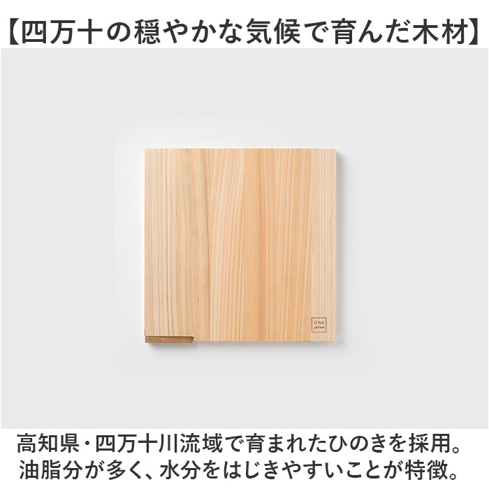 立つまな板 ひのき 好評 まないた 日本製 カッティングボード スタンド 木製 おしゃれ 抗菌 薄型 軽量 軽い 四万十ひのき 俎 俎板 真魚板 檜 ヒノキ SJ000009 STYLE JAPAN スタイルジャパン 調理用 調理道具 調理器具 キッチン用品 backyard-1-10368495 BACKYARD FAMILY バッグタウン サンプル画像3