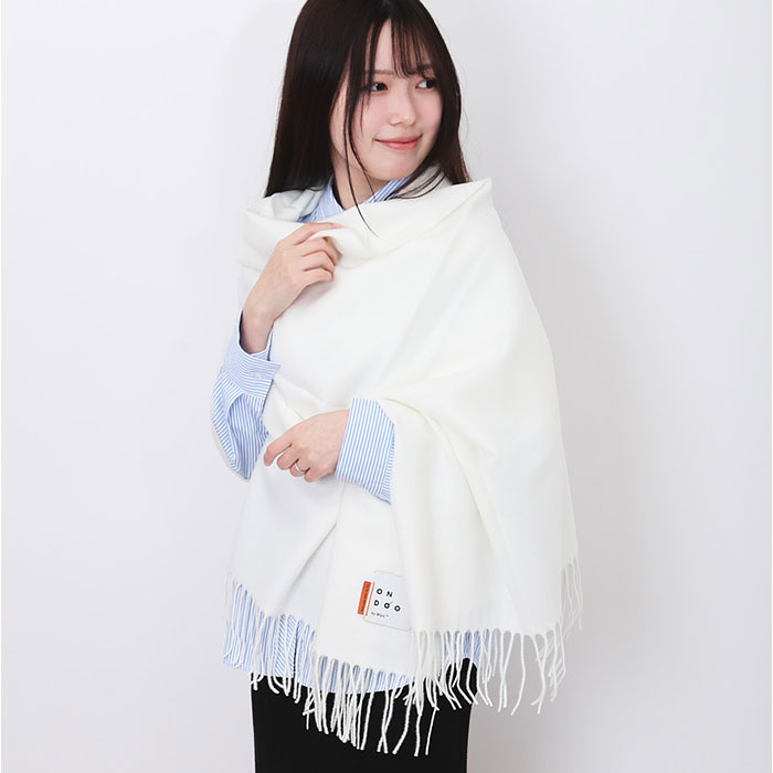 ワールドパーティー マフラー Wpc. NA002 好評 レディース ストール メンズ かわいい 冬 秋冬 大判 シンプル 無地 おしゃれ 大人 ONDOO オンド ベーシックルーズマフラー 女性 男性 洗える 洗濯 ファッション小物 レディースマフラー