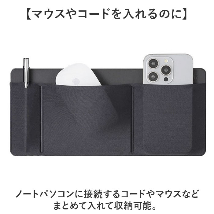 ガジェットケース 貼り付け ノートパソコン 好評 ガジェット用ポケット ガジェット用ケース ケース ガジェット用 ポケット ガジェット 小物入れ 持ち運び 収納 貼付 貼付け PC パソコン 薄型 スリム PC小物 携帯 周辺機器 整理整頓 backyard-1-10376059 BACKYARD FAMILY バッグタウン サンプル画像3
