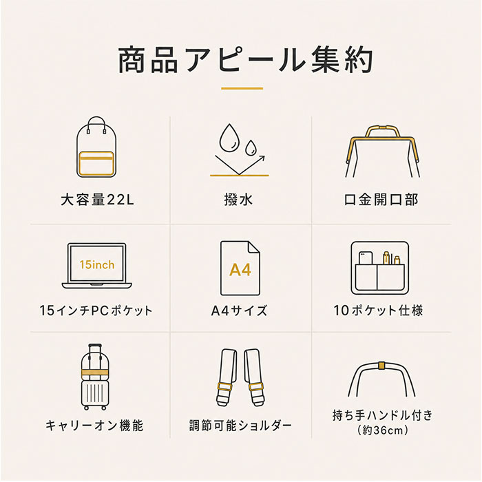 アネロ リュック anello ATB2521N 好評 デイパック リュックサック バックパック a...