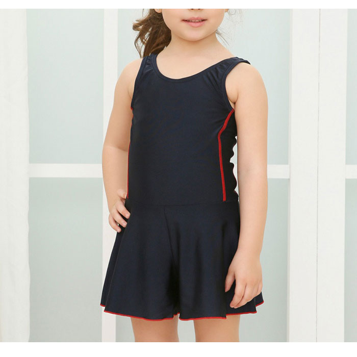 スクール水着 女の子 好評 オールインワン ワンピース 控えめ パイピング スカート ショートパンツ 一体型 キッズ 水着 一体型 ワンピース型水着 ネームタグ 紛失防止 伸縮性 裏地付き 裏地 お腹 冷え防止 デザイン ビキニ焼け 心配なし 脱ぎ着 ラクチン おしゃれ 水泳 泳ぎ