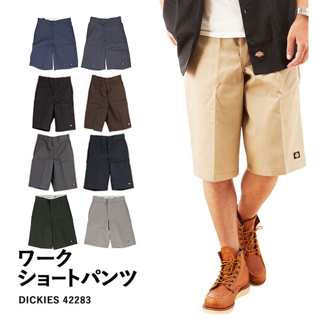 ディッキーズ 通販/正規品 パンツ 半ズボン デッキーズ ショーツ ルーズフィット LOOSE チノパン Dickies 42283 おすすめ 送料無料 ハーパン メンズ ショートパンツ FIT ワークパンツ ハーフパンツ