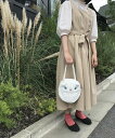 Rootote ルートート トートバッグ 好評 BABYROO サイドポケット ベビールー レディース 2way ショルダー ネコ アニマル ファー 軽量 小さめ ミニ かわいい