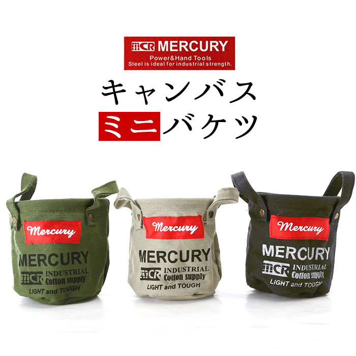 マーキュリー キャンバスバケツ ミニ 好評 布 キャンバス 収納ボックス 折りたたみ おしゃれ 雑貨 ...