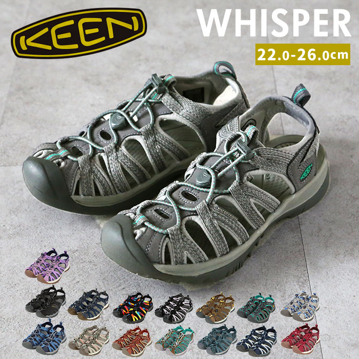 キーン サンダル レディース 好評 keen whisper KEEN ウィスパー おしゃれ アメカジ 歩きやすい かわいい ウォーキング 水遊び プール レディースサンダル シューズ アウトドア スポーツサンダル キャンプ 川遊び カジュアルのサムネイル