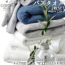 カラリ バスタオル セット 2枚 通販 マイクロファイバー タオル シービージャパン カラリプラス 吸水タオル 速乾タオル 白 ホワイト グレー ブルー プール...
