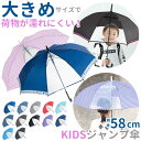 【期間限定 200円OFFクーポン付】傘 キッズ 58cm 好評 58センチ 長傘 かさ 雨傘 アンブレラ 子供 子ども 女の子 女子 グラスファイバー 透明窓 窓付き 通学 登校 中学生 小学生 小学校 高学年 かわいい おしゃれ シンプル 雨具 レイングッズ キッズファッション