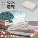 カラリ バスタオル 2枚セット 好評 大判 速乾 carari earth カラリアース タオル 2枚組 吸水タオル 吸水速乾 マイクロファイバータオル 厚手 ...