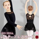 バレエ レオタード キッズ 好評 バレエレオタード バレエ練習着 レッスン 子供レオタード ダンス衣装 キッズダンス衣装 ダンスウェア 上下セット スカート チ...