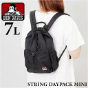 ベンデイビス BEN DAVIS リュック BDW-8385 好評 デイパック リュックサック バックパック STRING DAYPACK MINI ミニリュッ...