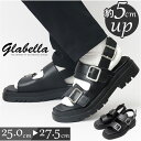 グラベラ サンダル glabella GLBT-287 好評 メンズ ストラップサンダル ベルトサンダル おしゃれ ブランド くつ クツ オシャレ 歩きやすい ...