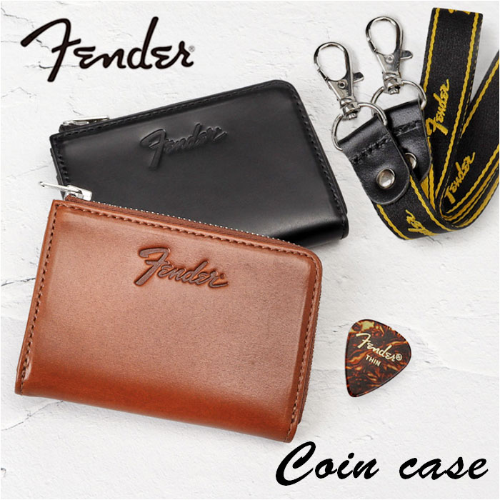 Fender フェンダー コインケース 700 好評 小銭ケース 鍵入れ 小銭入れ ミニ財布 メンズ財布 ミニウォレット サブウォレット レザーケース お財布 ...