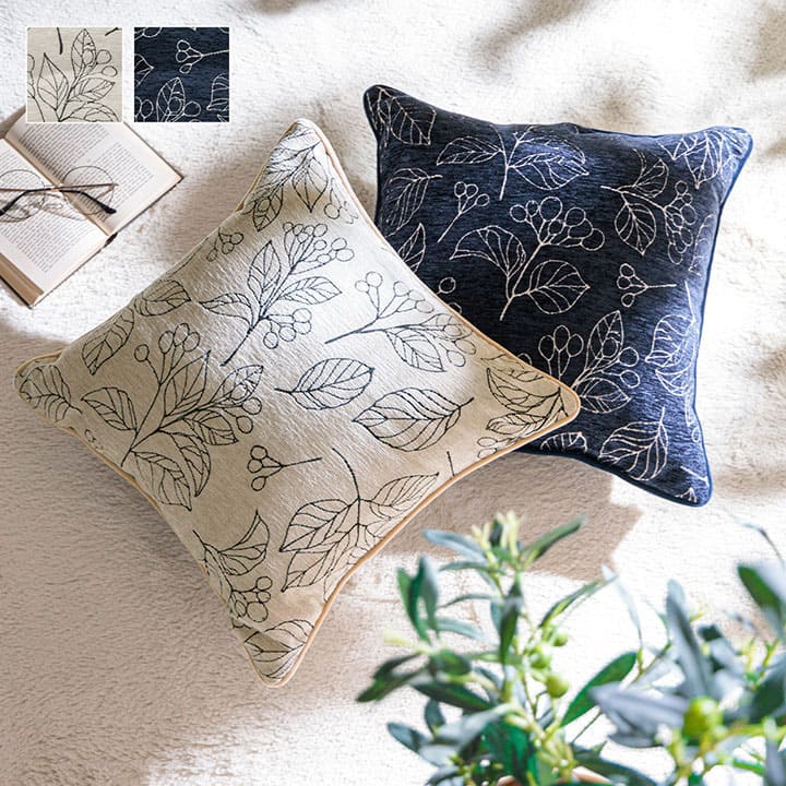 クッション おしゃれ 好評 イケヒコ ブラン 43×43cm 日本製 ソファクッション ソファークッ ...