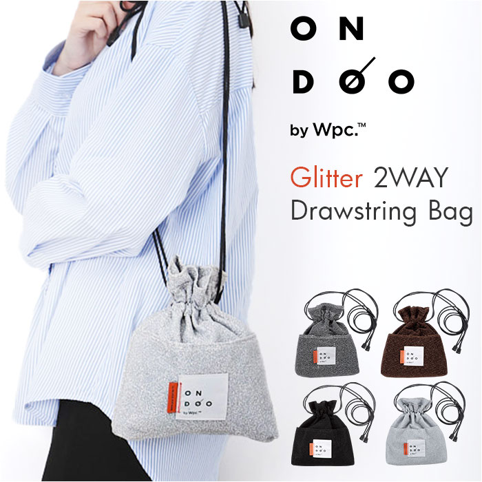 ワールドパーティー バッグ Wpc. NC005 好評 ショルダーバック ショルダーバッグ 斜めがけバッグ 巾着 ショルダー レディース 小さめ かわいい ブラ...