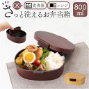 洗いやすい 弁当箱 食洗機対応 800ml 好評 お弁当箱 日本製 ランチボックス 大人用弁当箱 弁当 箱 さっと洗えるお弁当箱 1段 一段 大きめ 男性 男子...