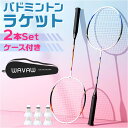 バドミントンラケット 2本セット 好評 バトミントン 初心者 向け バドミントン ラケット 子供 ジュニア 練習用 練習 2本組 セット 丈夫 柔軟性 ガット張...
