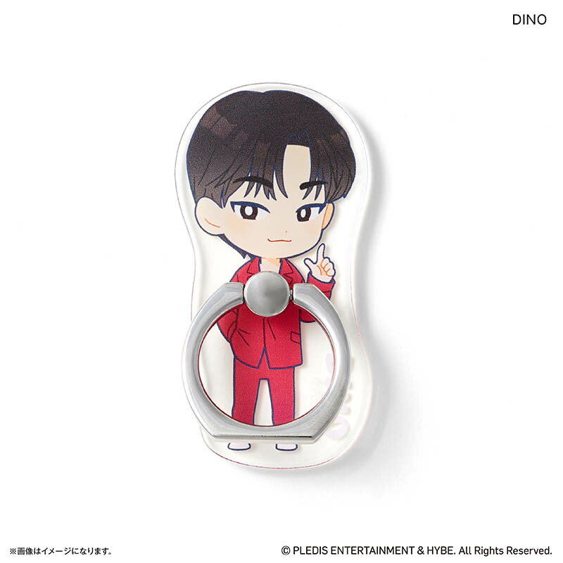 SEVENTEEN グッズ 好評 スマホリング PetiTEEN DINO ディノ セブチ プチティ ...