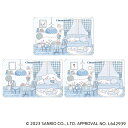 サンリオ シナモロール グッズ 好評 ステッカー シナモン まじかる百貨店ステッカー 4947864049249 シナモロール02 スマホステッカー シール ステッカーシール かわいい 可愛い カワイイ キャラクター 推しグッズ レンチキュラー 推し活