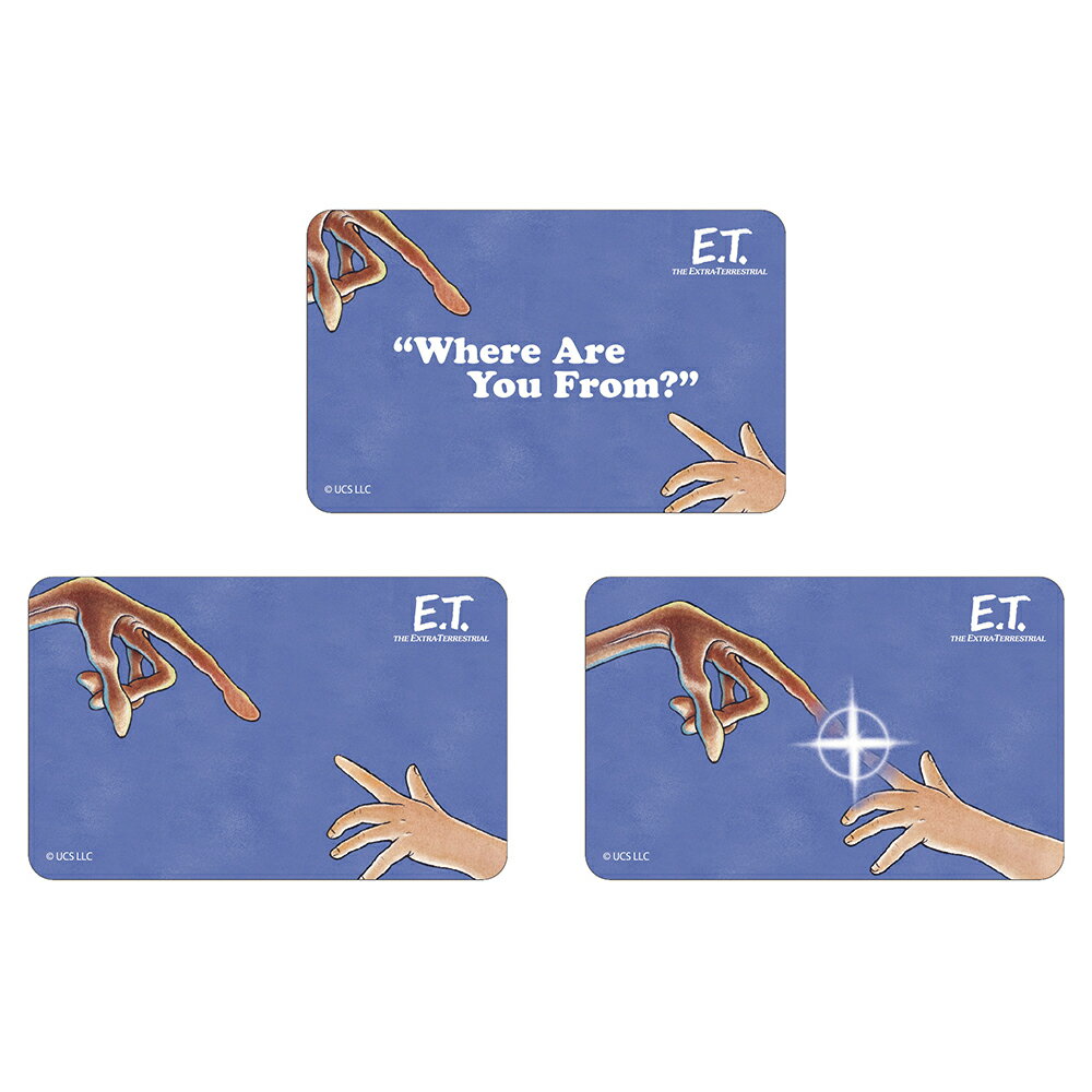 ET グッズ 好評 ステッカー E.T. まじかる百貨店ステッカー 4947864075651 the Extra Terrestrial04 シール ステッカ...