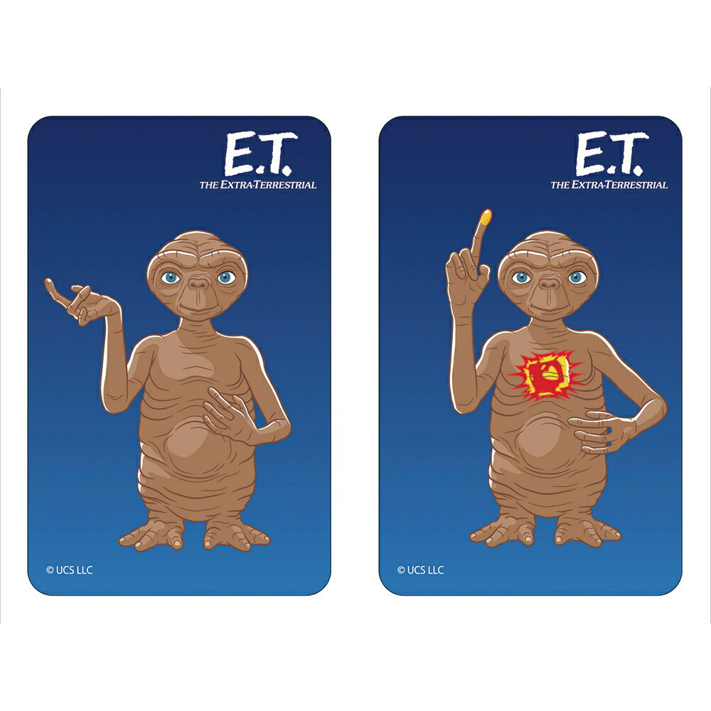 ET グッズ 好評 ステッカー E.T. まじかる百貨店ステッカー 4947864075668 the Extra Terrestrial05 シール ステッカ...