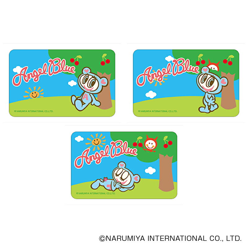 エンジェルブルー グッズ 好評 ステッカー ANGEL BLUE まじかる百貨店ステッカー 4947864078133 エンジェルブルー02 スマホステッカー シール ステッカーシール かわいい 可愛い カワイイ おしゃれ キャラクター レンチキュラー 文房具