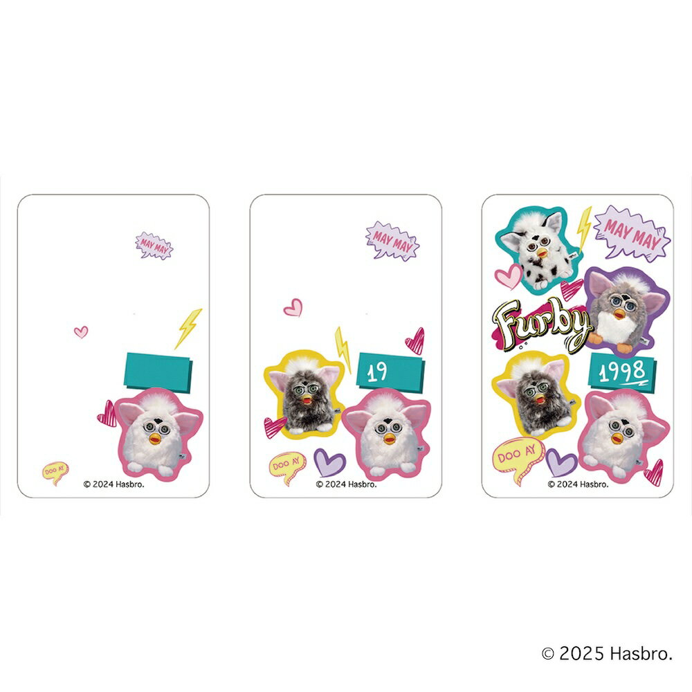 ファービー グッズ 好評 クリアカード Furby まじかる百貨店クリアカード 4947864079307 ファービー02 スマホ裏 スマートフォン 透明 カー...