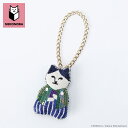NEKONOBA グッズ 好評 バッグチャーム 猫 ネコノバ バッグ チャーム バックチャーム 刺繍 手縫い ハンドメイド キラキラ ゴールドチェーン ねこ ネ...