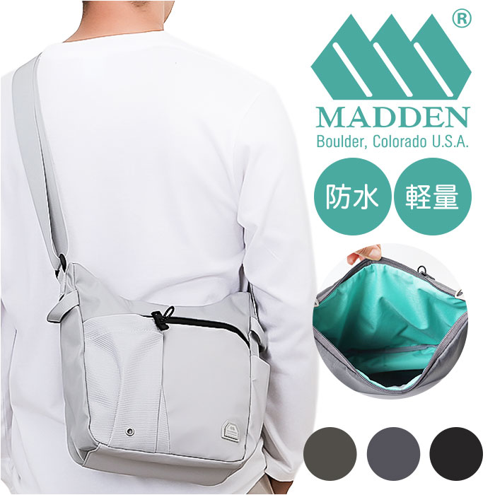 MADDEN EQUIPMENT ショルダーバッグ EQPK-03 好評 ショルダー ショルダーバック 斜めかけ ななめ掛け ななめかけ 肩掛け 肩掛けバッグ 肩掛けバック 軽量 軽い メンズ レディース 男女兼用 大人 かっこいい 旅行 外出 お出かけ