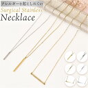 ネックレス サージカルステンレス レディース 好評 おしゃれ かわいい ステンレス アクセサリー ジュエリー きれいめ シンプル 上品 レディースアクセサリー ...