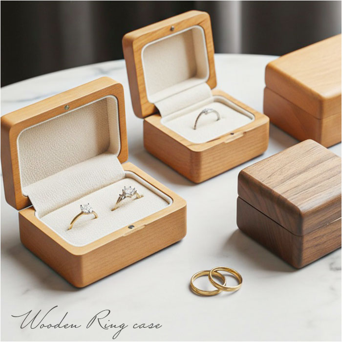 リングケース 指輪ケース 好評 木製 ウッド リングボックス 指輪ボックス おしゃれ プロポーズ 結婚指輪 婚約指輪 ブライダル 持ち運び 携帯 収納 コンパクト ジュエリーケース マリッジリング 結婚祝い ギフト 記念 シンプル ケース 贈り物