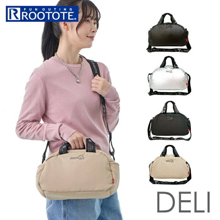 ルートート スヌーピー ROOTOTE 8455 好評 ショルダーバック ショルダーバッグ 斜めがけバッグ 大きめ 軽量 軽い 通学 通勤 サブバッグ 旅行 おしゃれ 大人 かわいい キャラクター SNOOPY 可愛い DELI パデット レディース