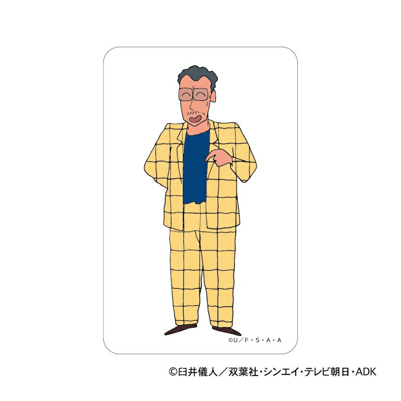 クレヨンしんちゃん グッズ 好評 まじかる百貨店クリアカード クリアカード 組長 4947864047221 スマホ裏 スマートフォン 透明 カード かわいい ...