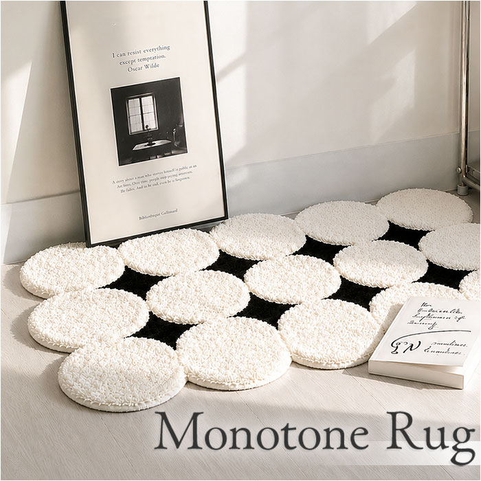 ラグマット おしゃれ 好評 ラグ 長方形 マット カーペット 玄関マット 絨毯 北欧風 シンプル 柄 モダン アクセントラグ ベットサイド オールシーズン 上品 レディース シャギーラグ 寝室 かわいい インテリア モノトーン リビング 模様替え 一人暮らし backyard-1-10407311 BACKYARD FAMILY バッグタウン パッケージ画像