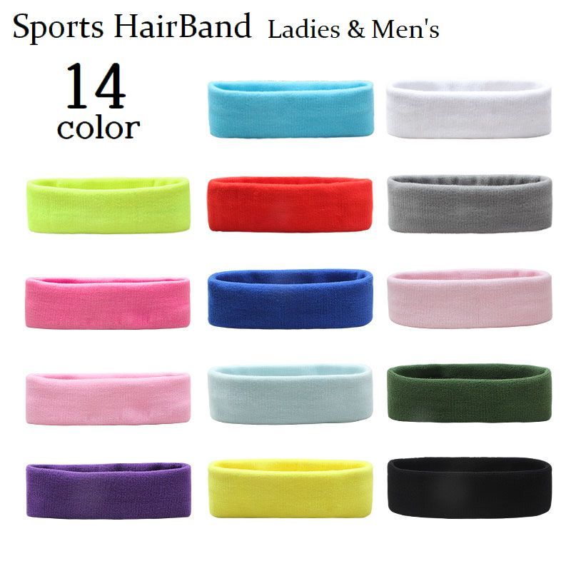 ヘアバンド ヘッドバンド スポーツ用 レディース メンズ 男女兼用 髪留め 汗止め 通気性 吸水性 無地 ソリッドカラー シンプル ヘアーバンド 運動 ヨガ ランニング ジョギング ウォーキング トレーニング 洗顔 女性 男性